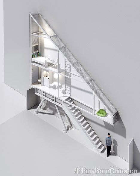 蜗居生活 Jakub Szczesny打造出全球最窄的屋子