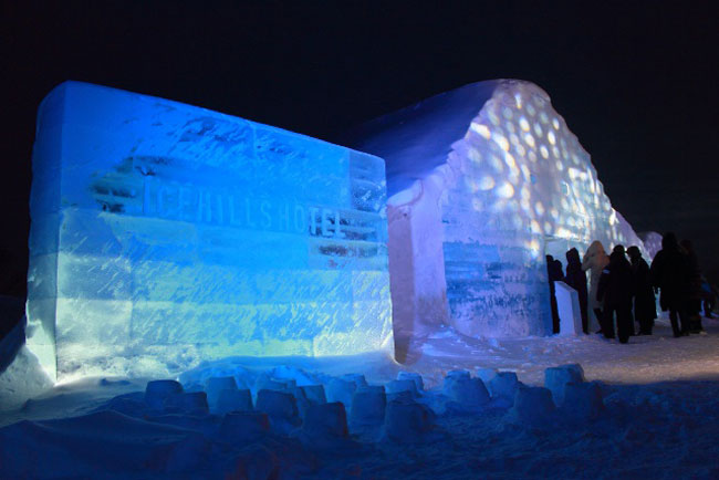 So Cool！北海道的冰雕酒店Ice Hills Hotel